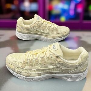 Nike P-6000 SE Alabaster Sail Sneakers Size 10.5 Men Retro Running Style Comfort